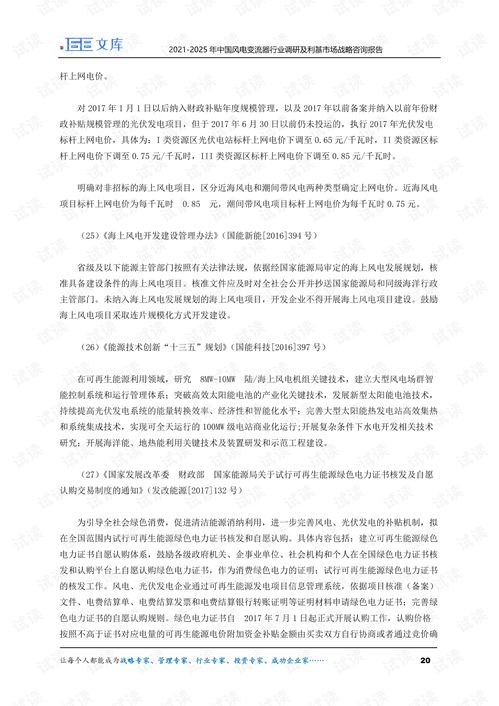 2021-2025年中国风电变流器行业调研与利基市场战略深度剖析